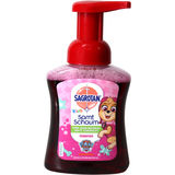 Mindestens haltbar bis: 28.02.2026 Sagrotan Samt-Schaumseife Erdbeer für Kids
