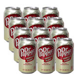 Mindestens haltbar bis: 05.01.2026 Dr Pepper Dr. Pepper Vanille, 12er Pack (EINWEG) zzgl. Pfand