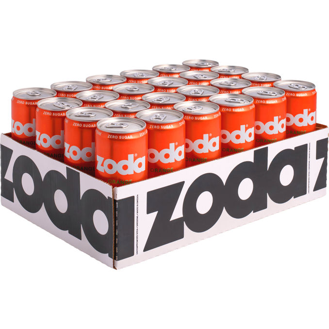 Zoda Apelsinläsk 24-pack