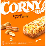 Mindestens haltbar bis: 19.04.2026 Corny Erdnussriegel Süß & Salzig