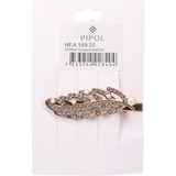 Pipol Hårspänne Glitter Fjäder