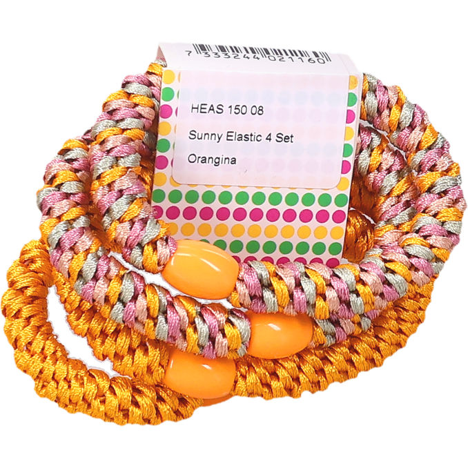 Pipol Hårsnoddar Orangina 4-pack