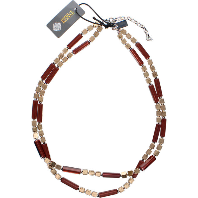 Pipol Triss Necklace Plum