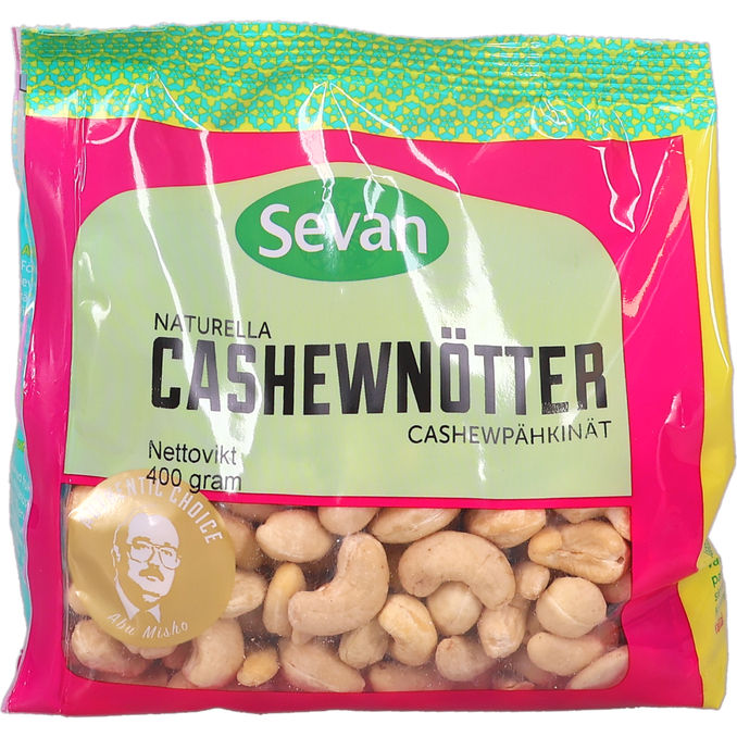 Sevan Cashewnötter Naturell