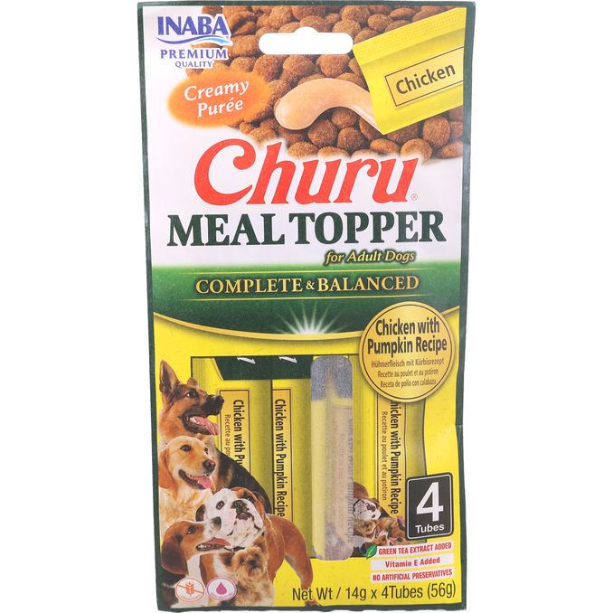 Churu Täysravintolisä Koirille Kana & Kurpitsa