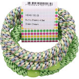 In sunny mood Hiuslenkit Green Dream 4 kpl