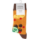 Svensk husman Strumpor Köttbullar 36-40