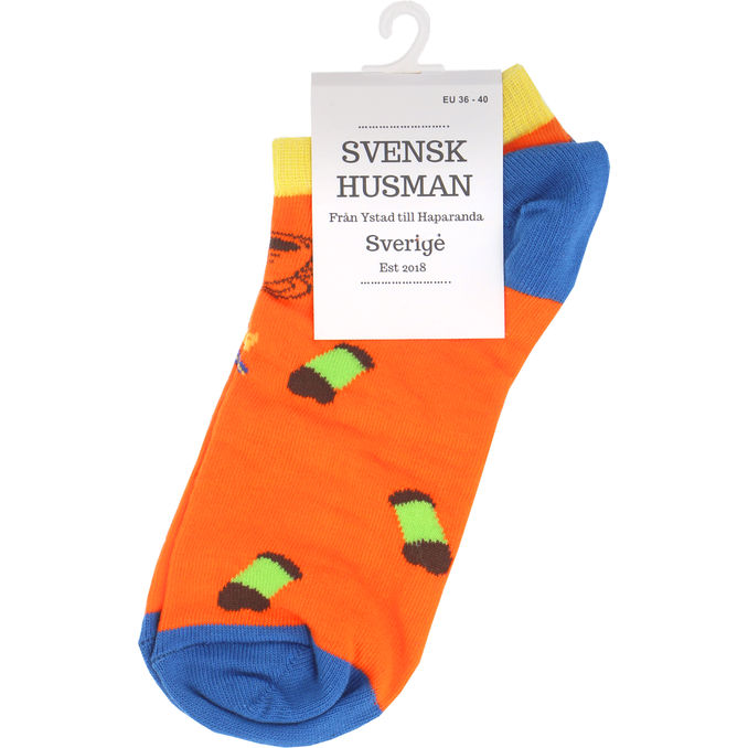 Svensk husman Ankelstrumpor Dammsugare Stl. 36-40