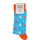 Svensk husman Strømper Sild & Snaps 41-46