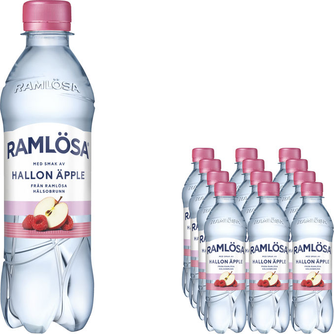 Ramlösa Hallon Äpple 12-pack