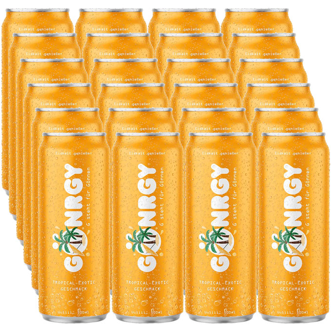 Gönrgy Tropical Exotic, 24er Pack (EINWEG) zzgl. Pfand