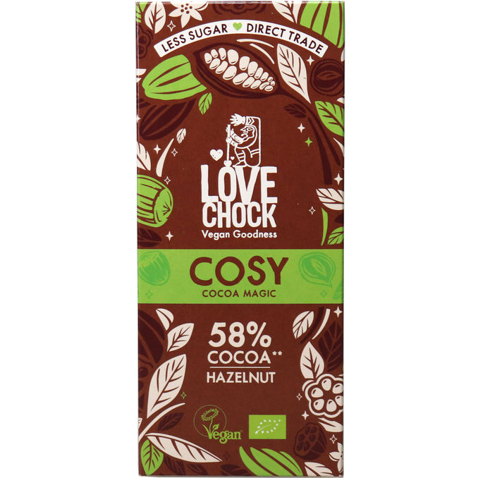Lovechock Dunkle Schokolade Haselnuss