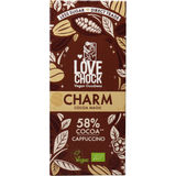 Mindestens haltbar bis: 14.05.2026 Lovechock BIO Vegane Schokolade Cappuccino