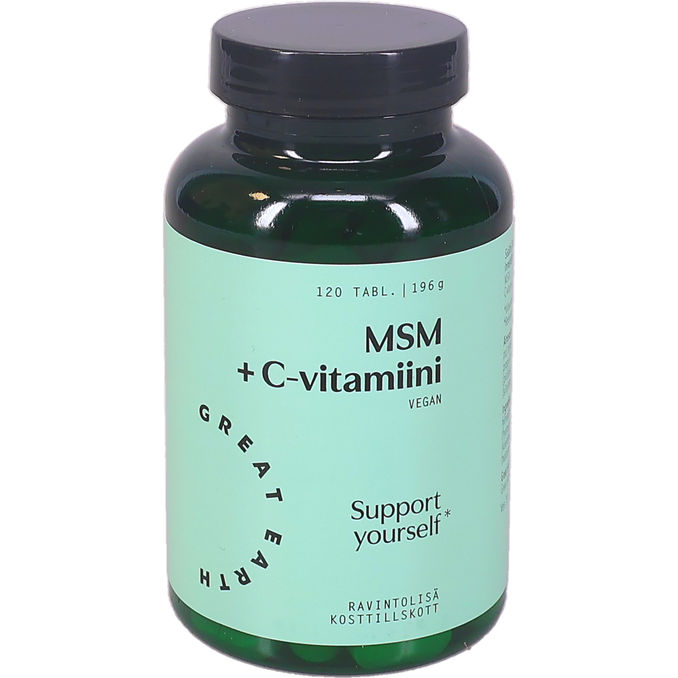 Great Earth MSM + C-Vitamiini