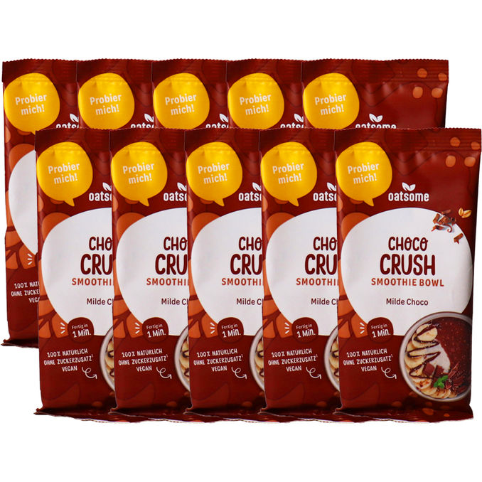 Oatsome Choco Crush Smoothie, 10er Pack
