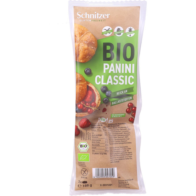 Schnitzer Øko Glutenfri Panini