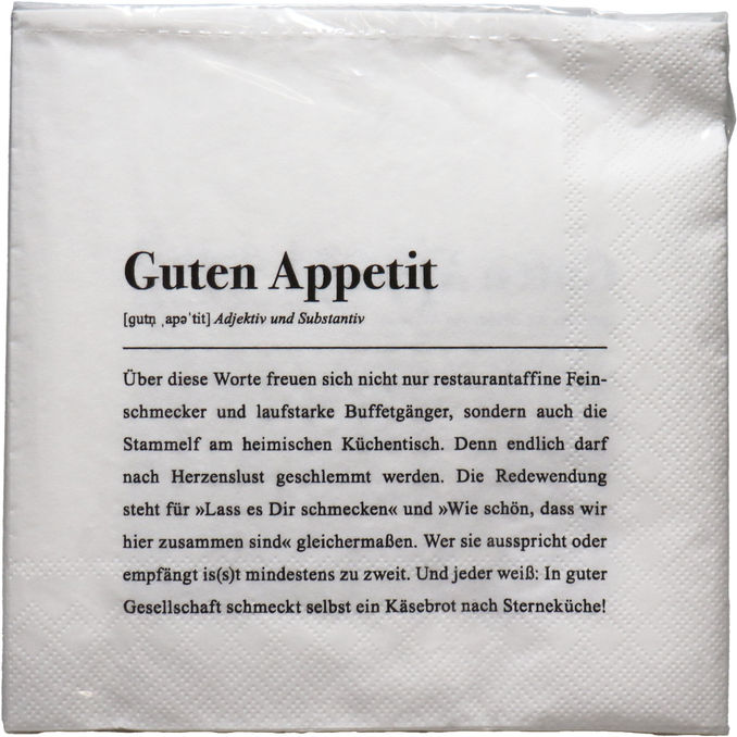 aemmi Papierservietten "Guten Appetit"
