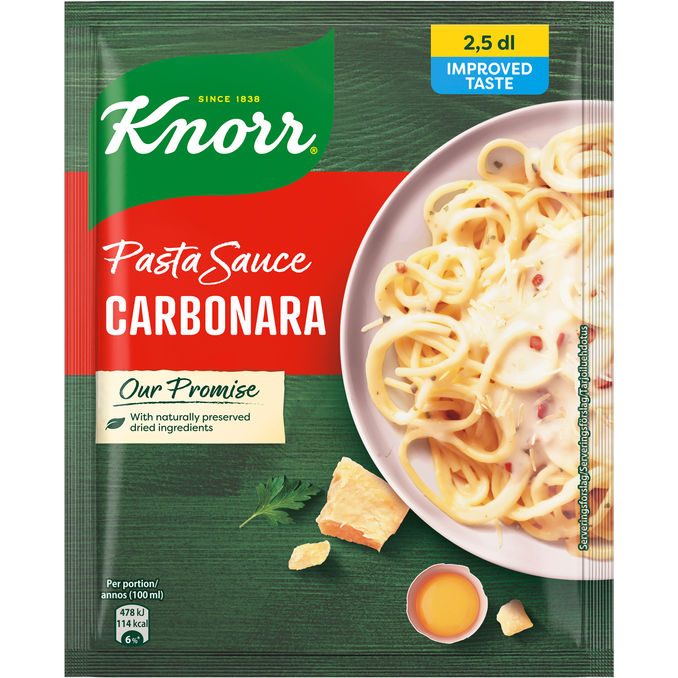 Knorr Pastakastike Carbonara