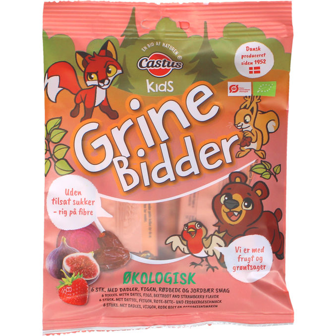 Castus Øko Grinebidder Rødbede & Jordbær