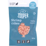 Bedst før: 04.04.2027 Zooper Cat Snacks Chicken Shrimp Cubes
