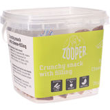 Bedst før: 31.10.2026 Zooper Kattesnacks Crunchy Snack Cheese Filling