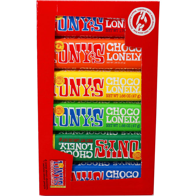 Tony's Chocolonely Schokoriegel Regenbogen Probierpaket