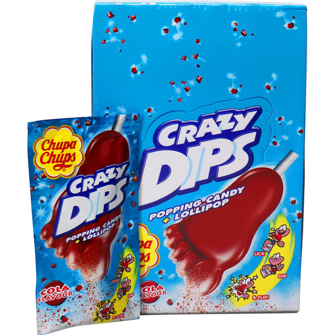 Chupa Chups Saure Cola Dips, 24er Pack