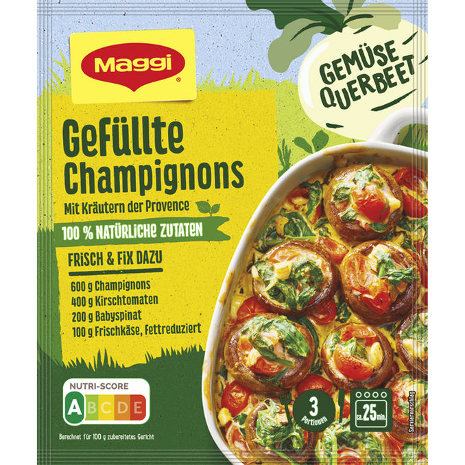 Maggi Fix Gefüllte Champignons