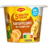 Maggi 5 Minuten Terrine, Kartoffelbrei mit Steinpilzen
