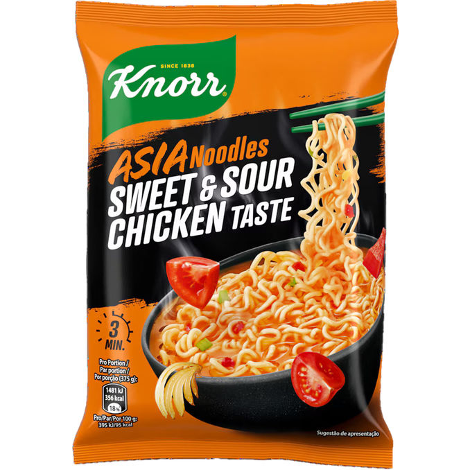 Knorr Instant Nudeln Sweet & Sour