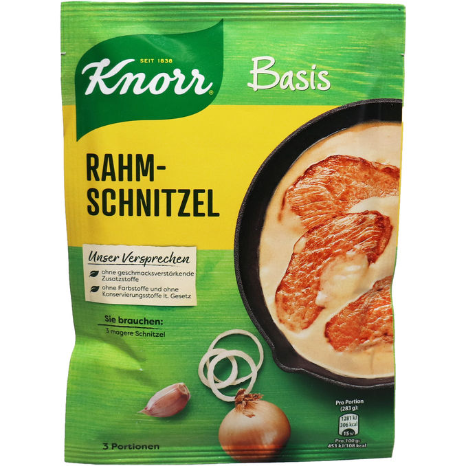 Knorr Rahmschnitzel