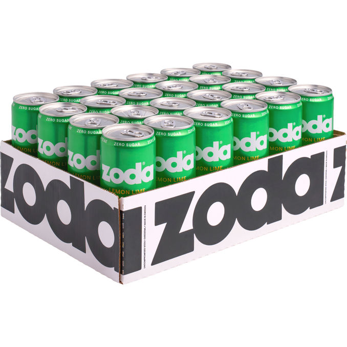 Zoda Lemon-Lime Läsk 24-pack