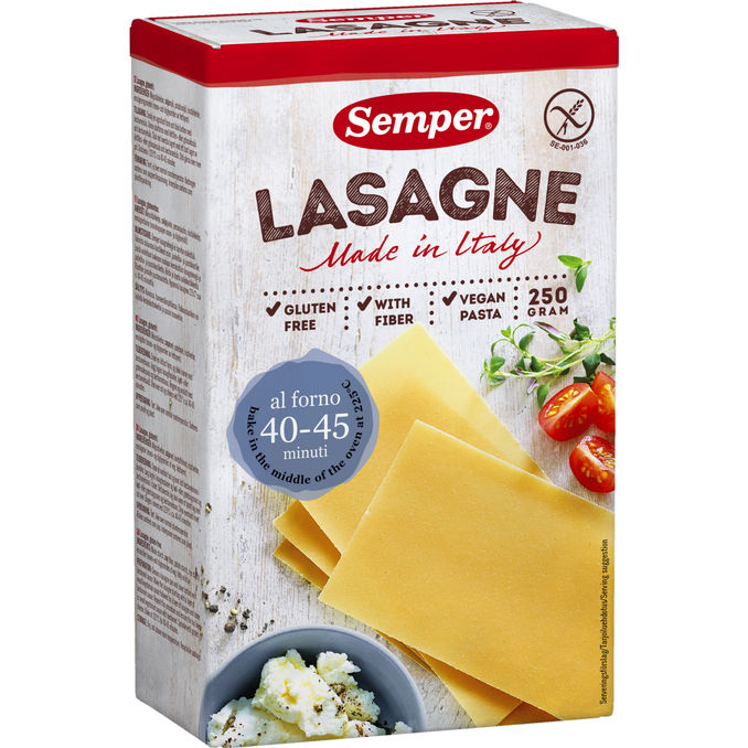 Semper Gluteeniton Lasagne