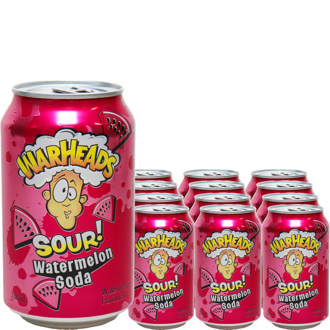 Warheads Wassermelone, 12er Pack (EINWEG) zzgl. Pfand
