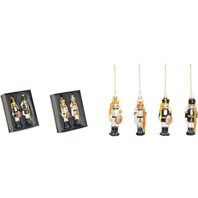 Wurm Glas Nussknacker Anhänger