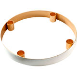 Florissima Kerzenring Weiß