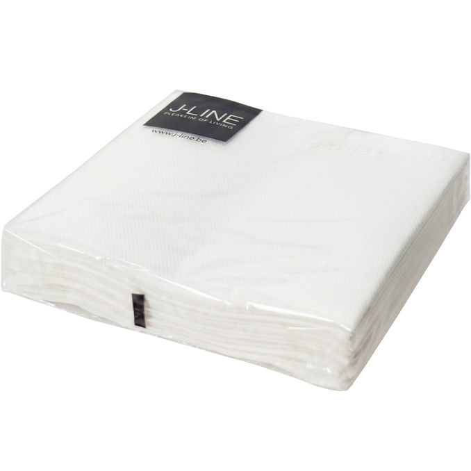 J-line Servietten Weiß