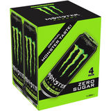 Bäst före: 2026-06-30 Monster Energidryck Green Zero 4-pack