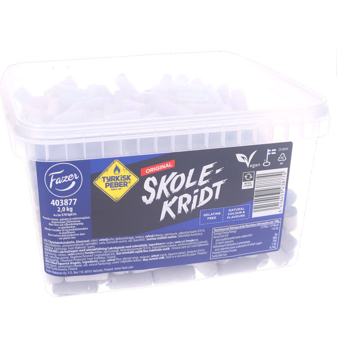 Fazer Tyrkisk Peber Skolekridt Original