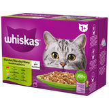 Whiskas Kattmat Blandad Meny 12-pack