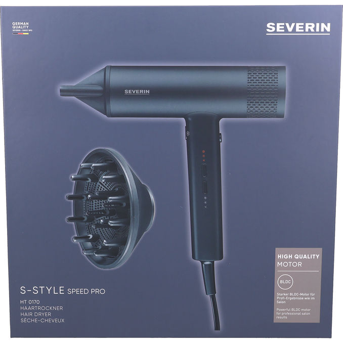 Severin Hiustenkuivaaja S-Style Speed Pro Musta