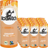 Mindestens haltbar bis: 15.12.2025 Koawach BIO Schokodrink mit Koffein & Karamell, 12er Pack