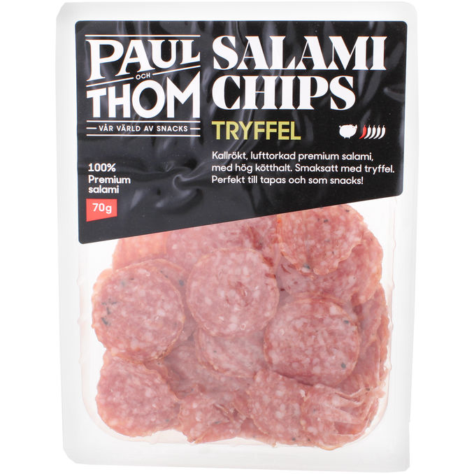 Paul och Thom AB Salamichips Tryffel