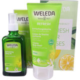 WELEDA Lahjapakkaus Refreshing Body Oil & Creamy Body Wash