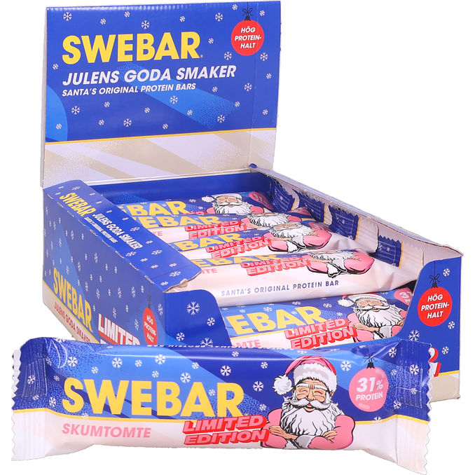 Swebar Proteinbar Skumtomte 15-pack