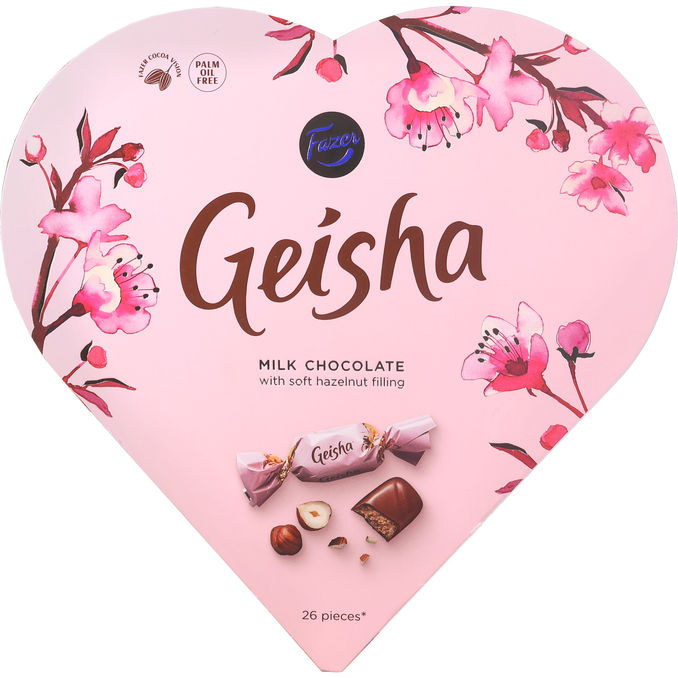 Fazer Geisha Hjerte Gaveæske