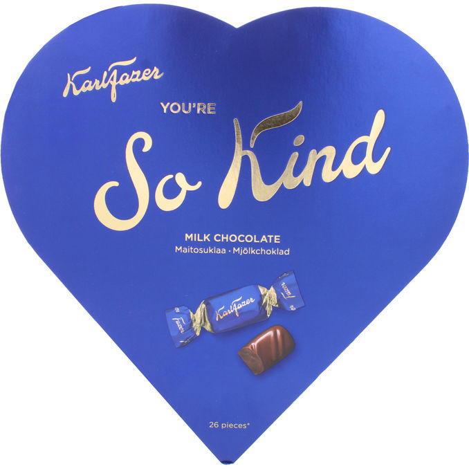 Fazer Hjärtask So Kind Mjölkchoklad
