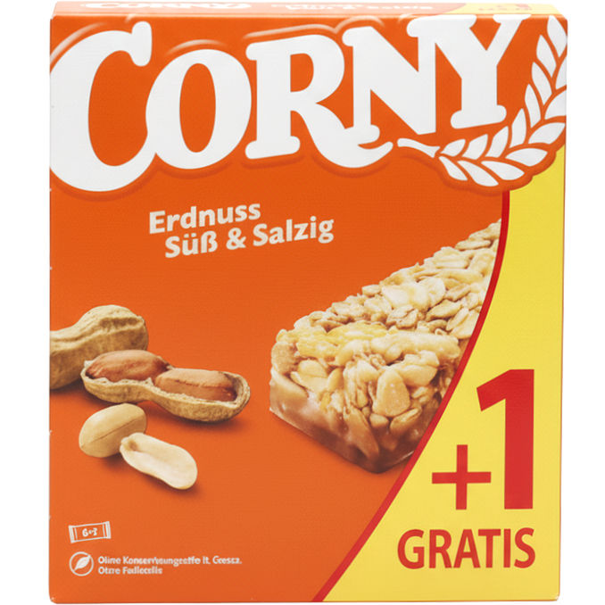 Corny Erdnussriegel Süß & Salzig