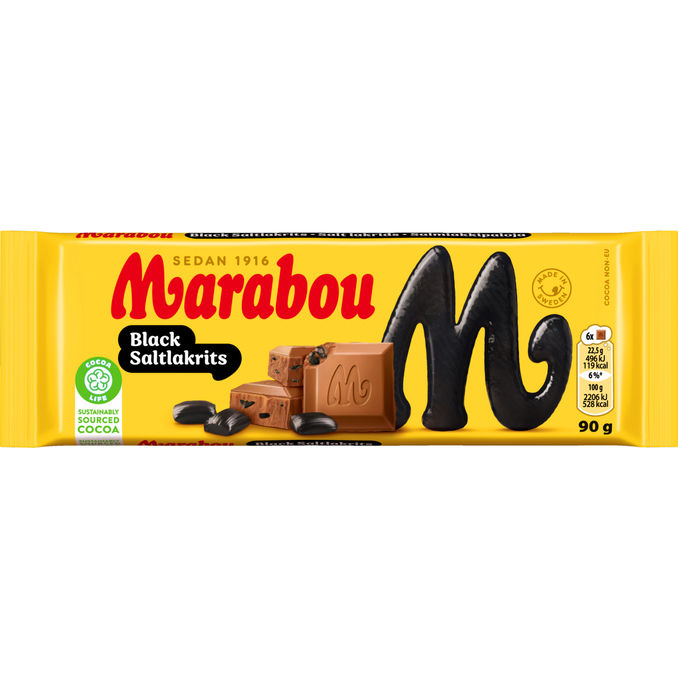 Marabou Saltlakrids 90 g
