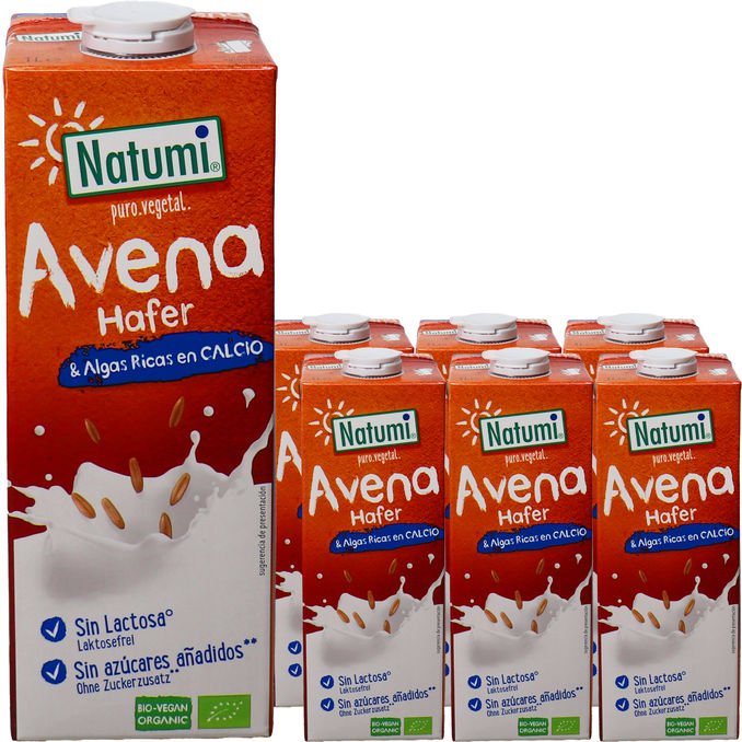 Natumi BIO Hafer-Alge-Drink, 6er Pack